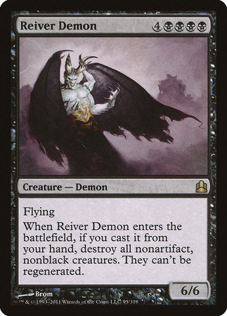 Reiver Demon [Commander 2011] | Rook's Games and More