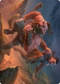 Dwarven Reinforcements Art Card [Kaldheim: Art Series] | Rook's Games and More
