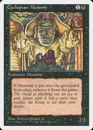 Cyclopean Mummy [Fourth Edition] | Rook's Games and More