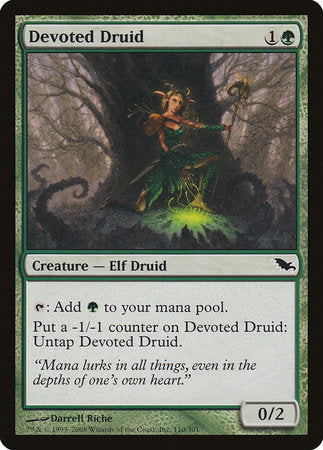 Devoted Druid [Shadowmoor] | Rook's Games and More