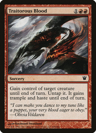 Traitorous Blood [Innistrad] | Rook's Games and More
