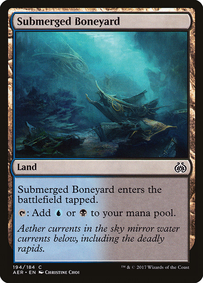 Submerged Boneyard [Aether Revolt] | Rook's Games and More