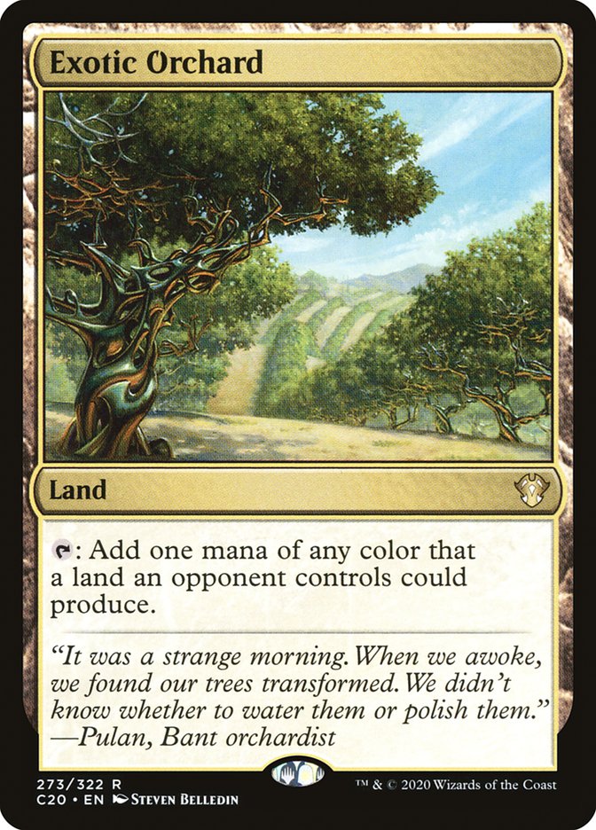 Exotic Orchard [Commander 2020] | Rook's Games and More