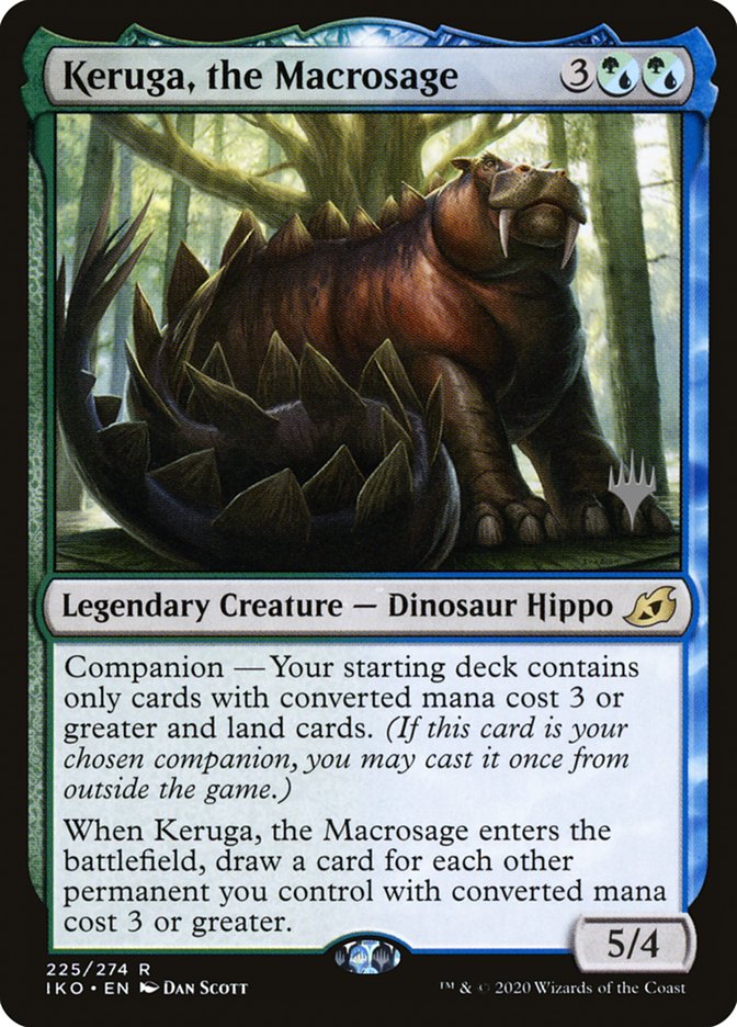 Keruga, the Macrosage (Promo Pack) [Ikoria: Lair of Behemoths Promos] | Rook's Games and More