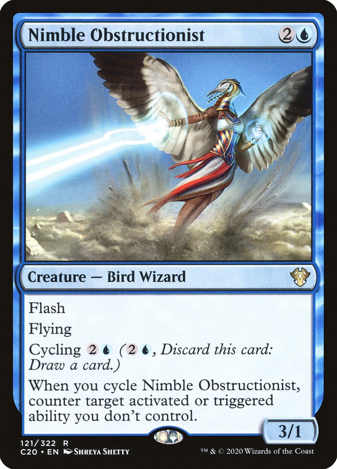 Nimble Obstructionist [Commander 2020] | Rook's Games and More