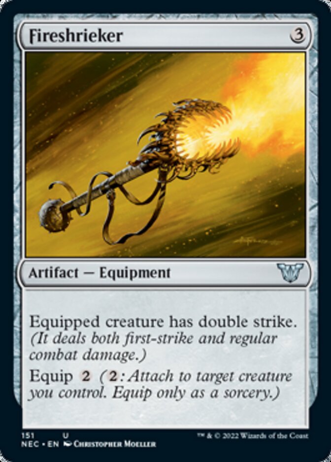 Fireshrieker [Kamigawa: Neon Dynasty Commander] | Rook's Games and More