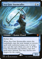 Sea Gate Stormcaller (Extended Art) [Zendikar Rising] | Rook's Games and More