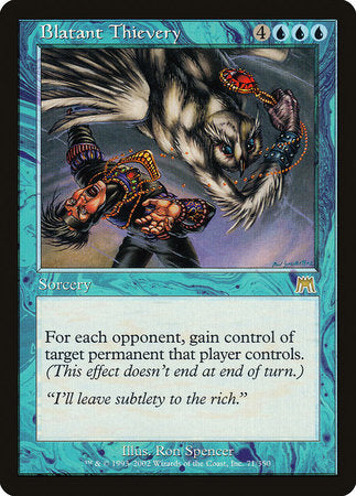 Blatant Thievery [Onslaught] | Rook's Games and More