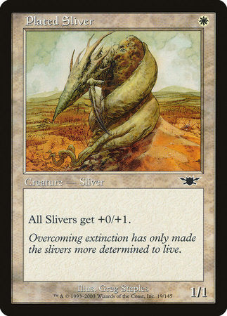 Plated Sliver [Legions] | Rook's Games and More