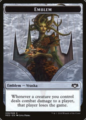 Emblem - Vraska, Golgari Queen [Mythic Edition Tokens]