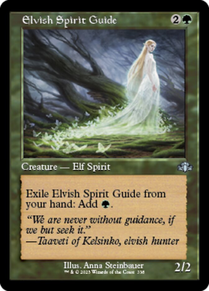 Elvish Spirit Guide (Retro) [Dominaria Remastered] | Rook's Games and More