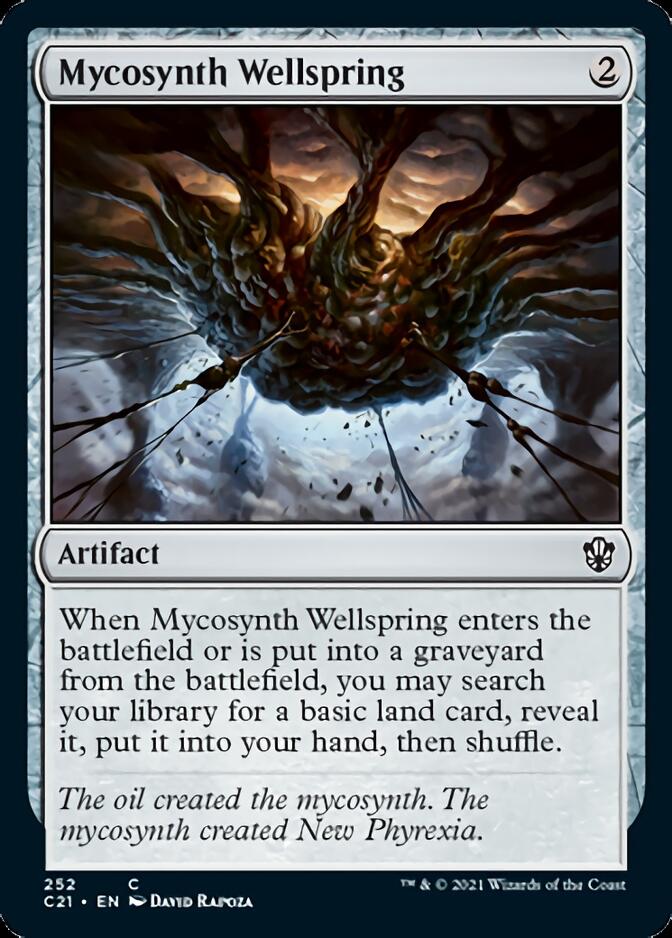 Mycosynth Wellspring [Commander 2021] | Rook's Games and More