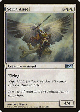 Serra Angel [Magic 2010] | Rook's Games and More