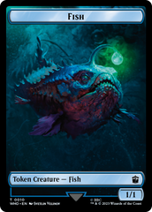 Fish // Treasure (0030) Double-Sided Token [Doctor Who Tokens] | Rook's Games and More