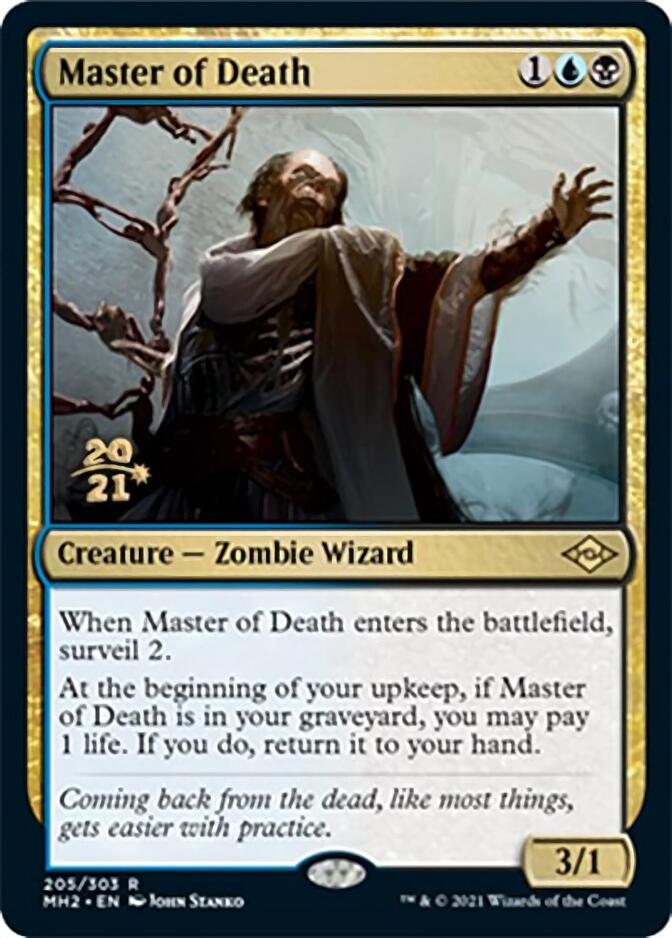 Master of Death [Modern Horizons 2 Prerelease Promos] | Rook's Games and More