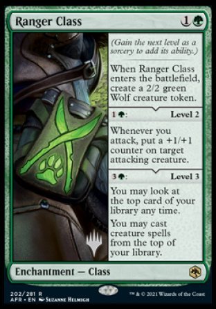 Ranger Class (Promo Pack) [Dungeons & Dragons: Adventures in the Forgotten Realms Promos] | Rook's Games and More