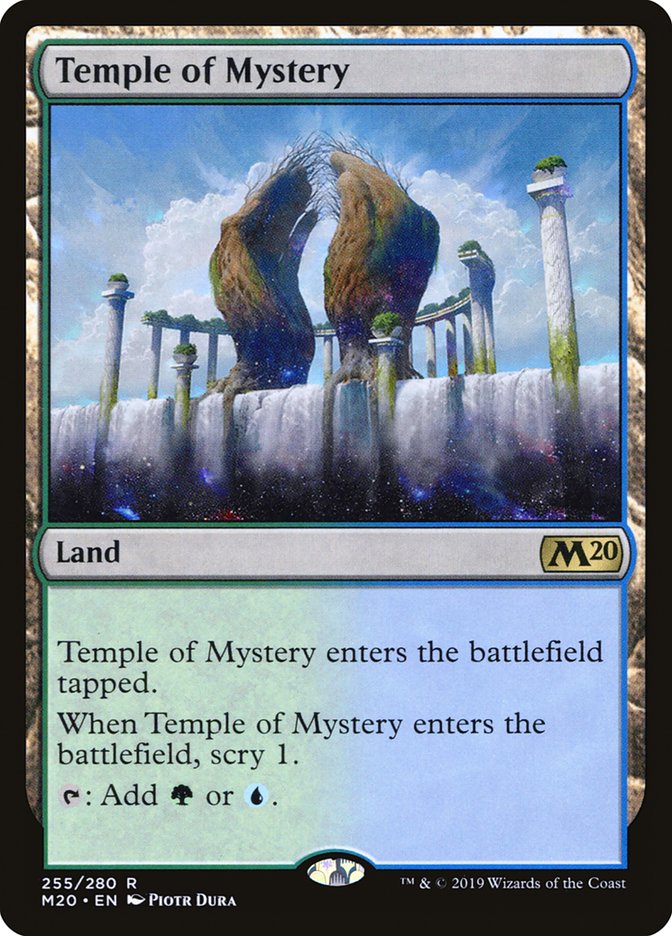 Temple of Mystery [Core Set 2020] | Rook's Games and More