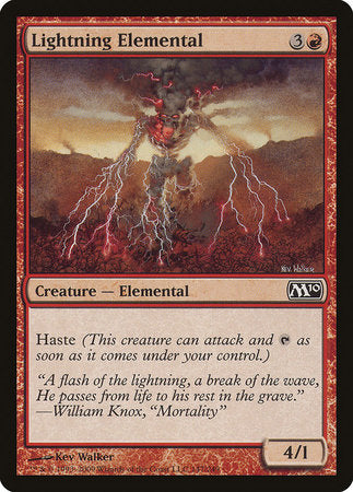 Lightning Elemental [Magic 2010] | Rook's Games and More