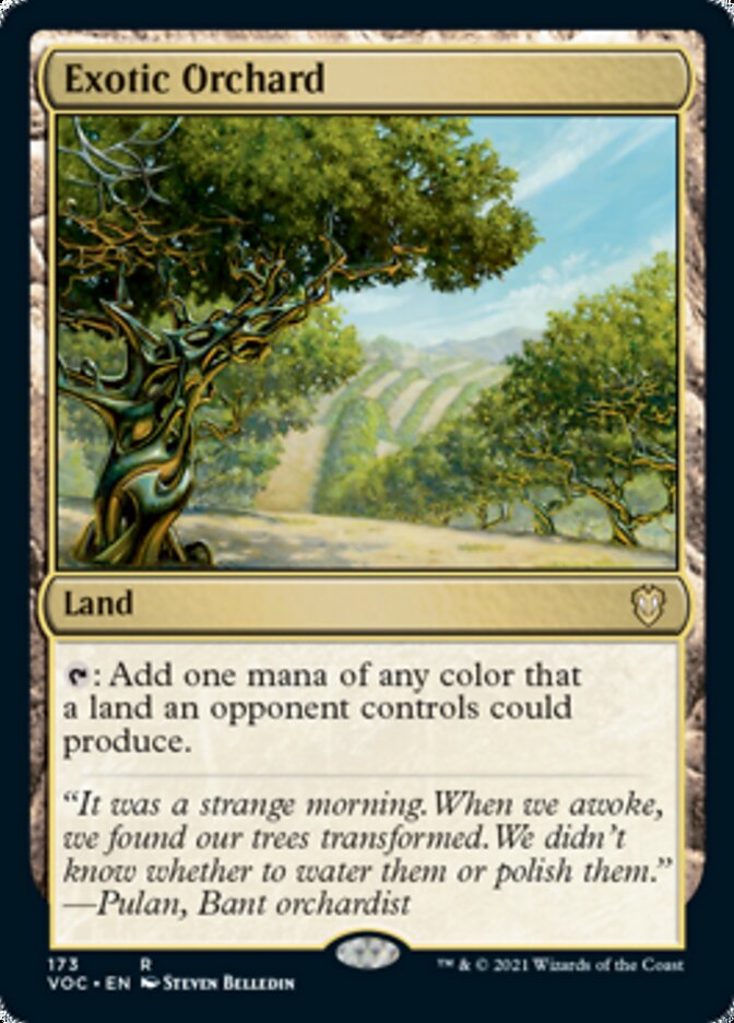 Exotic Orchard [Innistrad: Crimson Vow Commander] | Rook's Games and More