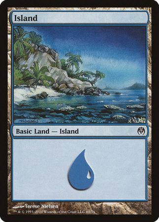 Island (68) [Duel Decks: Phyrexia vs. the Coalition] | Rook's Games and More