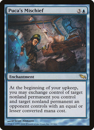 Puca's Mischief [Shadowmoor] | Rook's Games and More