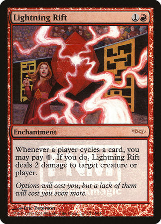 Lightning Rift [Friday Night Magic 2004] | Rook's Games and More