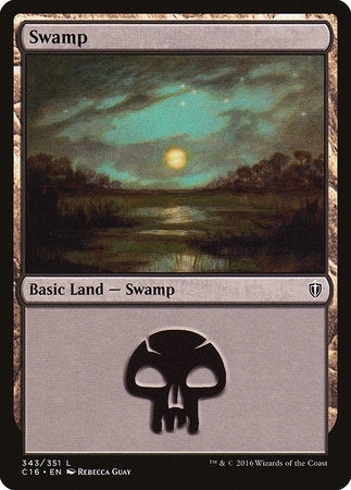 Swamp (343) [Commander 2016] | Rook's Games and More