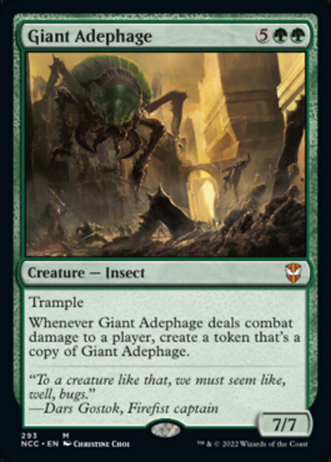 Giant Adephage [Streets of New Capenna Commander] | Rook's Games and More