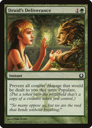 Druid's Deliverance [Return to Ravnica] | Rook's Games and More