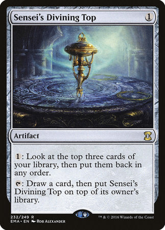 Sensei's Divining Top [Eternal Masters] | Rook's Games and More