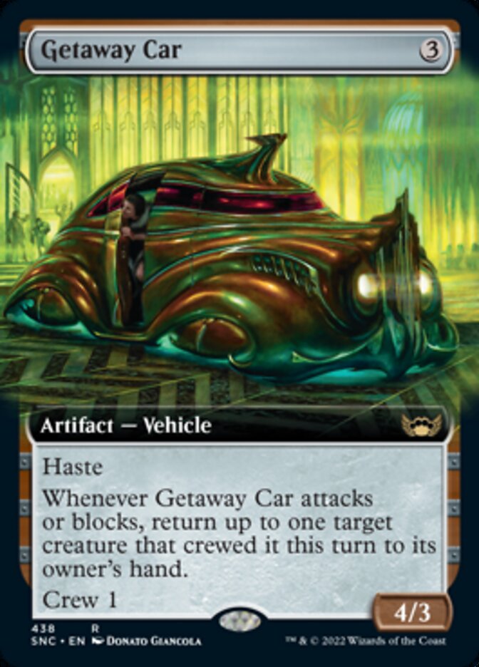 Getaway Car (Extended Art) [Streets of New Capenna] | Rook's Games and More
