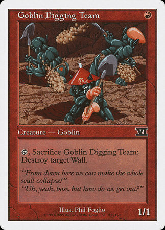 Goblin Digging Team [Classic Sixth Edition] | Rook's Games and More