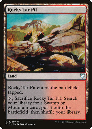 Rocky Tar Pit [Commander 2018] | Rook's Games and More