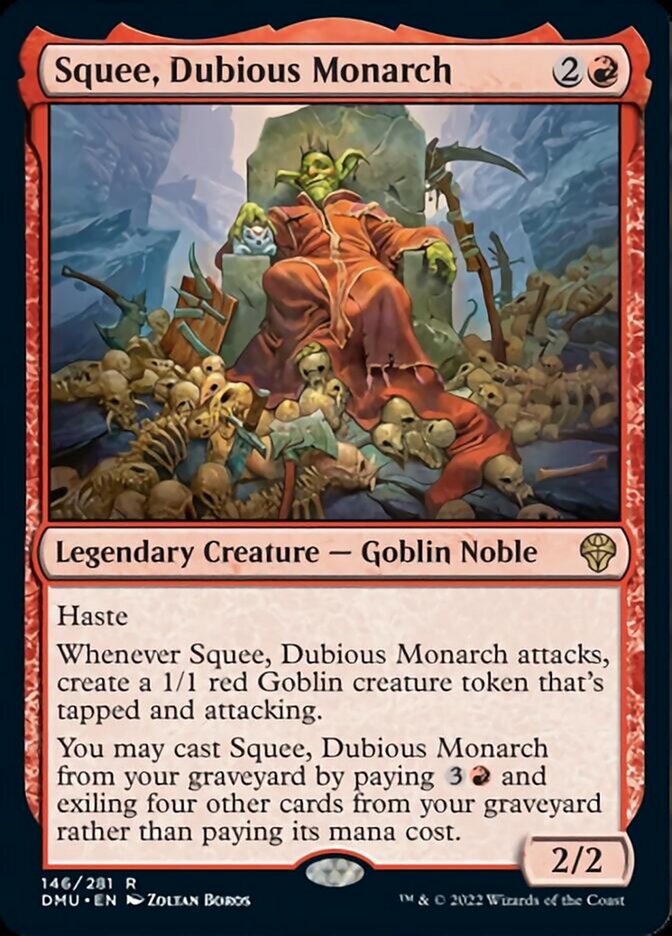 Squee, Dubious Monarch [Dominaria United] | Rook's Games and More