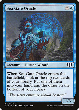 Sea Gate Oracle [Commander 2014] | Rook's Games and More