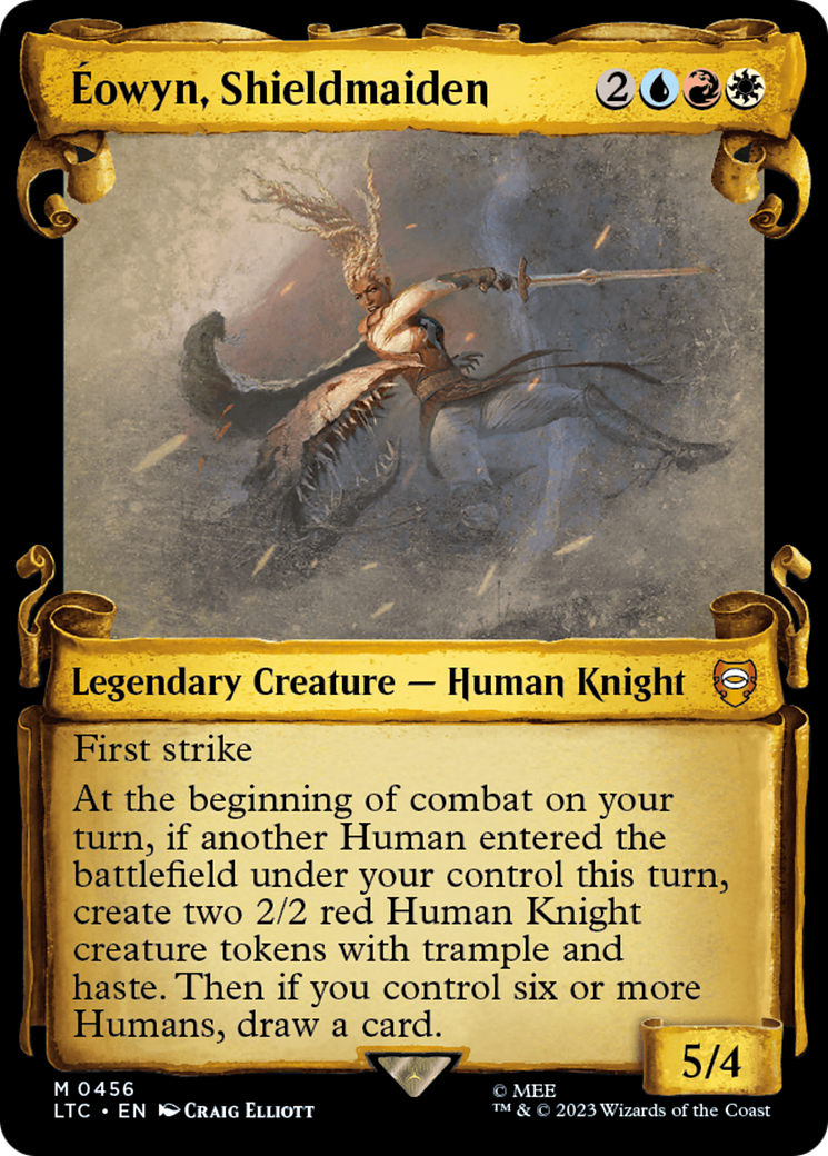 Eowyn, Shieldmaiden [The Lord of the Rings: Tales of Middle-Earth Commander Showcase Scrolls] | Rook's Games and More