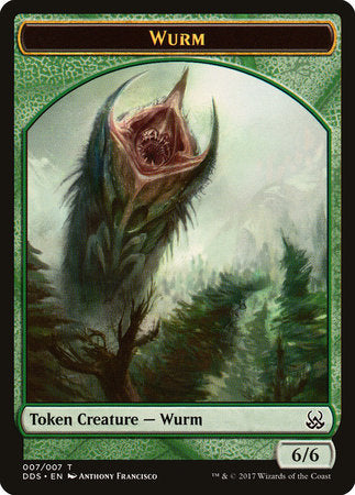 Wurm Token [Duel Decks: Mind vs. Might Tokens] | Rook's Games and More