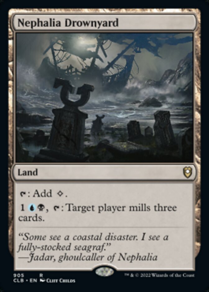 Nephalia Drownyard [Commander Legends: Battle for Baldur's Gate] | Rook's Games and More