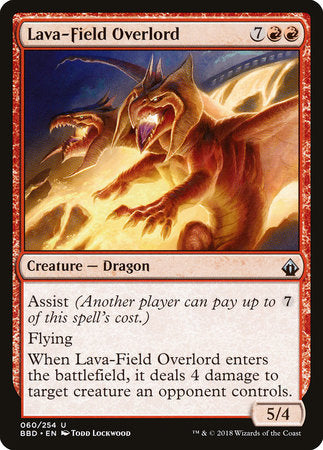 Lava-Field Overlord [Battlebond] | Rook's Games and More