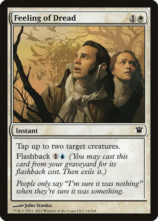 Feeling of Dread [Innistrad] | Rook's Games and More