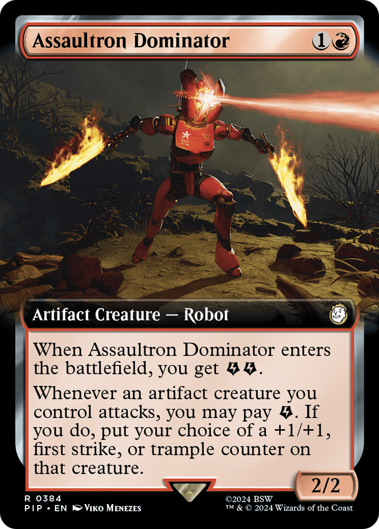 Assaultron Dominator (Extended Art) [Fallout] | Rook's Games and More