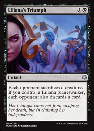 Liliana's Triumph [War of the Spark] | Rook's Games and More