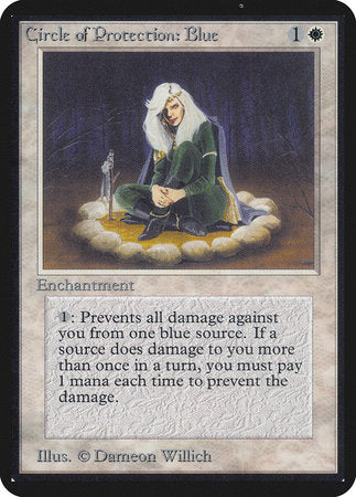 Circle of Protection: Blue [Limited Edition Alpha] | Rook's Games and More