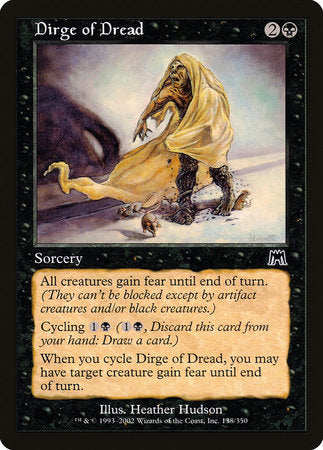 Dirge of Dread [Onslaught] | Rook's Games and More