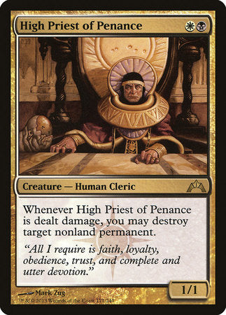 High Priest of Penance [Gatecrash] | Rook's Games and More
