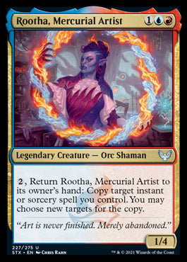Rootha, Mercurial Artist [Strixhaven: School of Mages] | Rook's Games and More