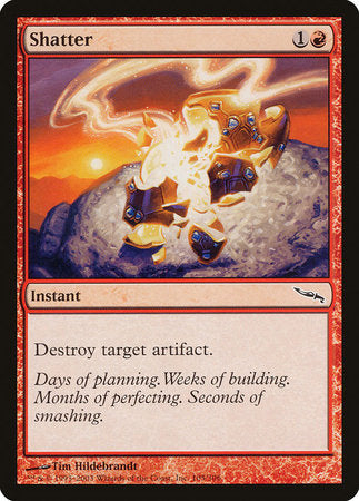 Shatter [Mirrodin] | Rook's Games and More