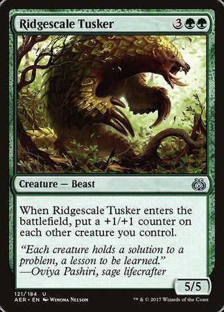 Ridgescale Tusker [Aether Revolt] | Rook's Games and More