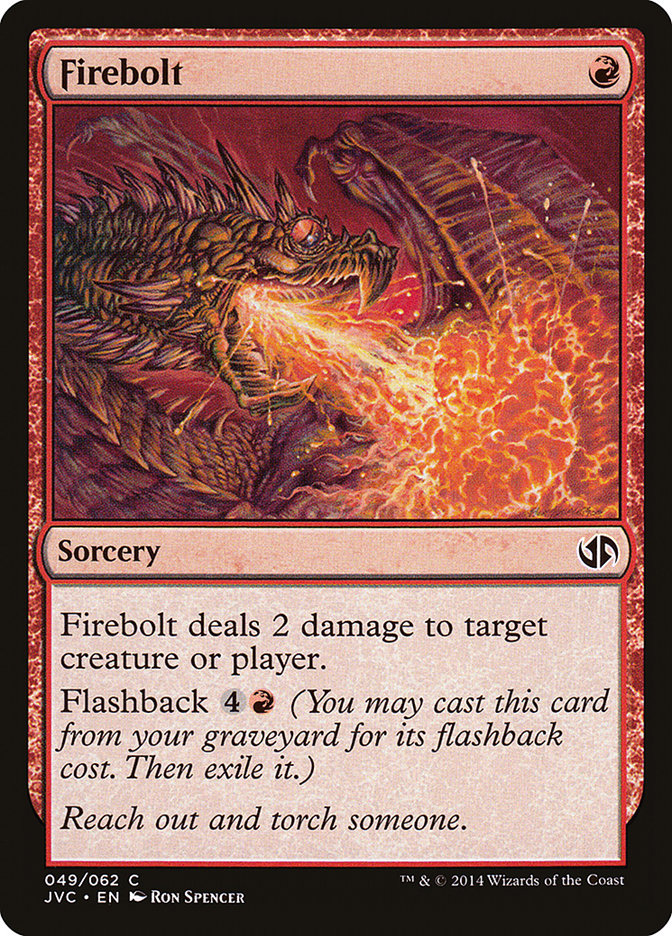 Firebolt [Duel Decks Anthology] | Rook's Games and More