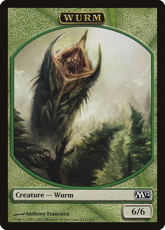 Wurm Token [Magic 2012 Tokens] | Rook's Games and More